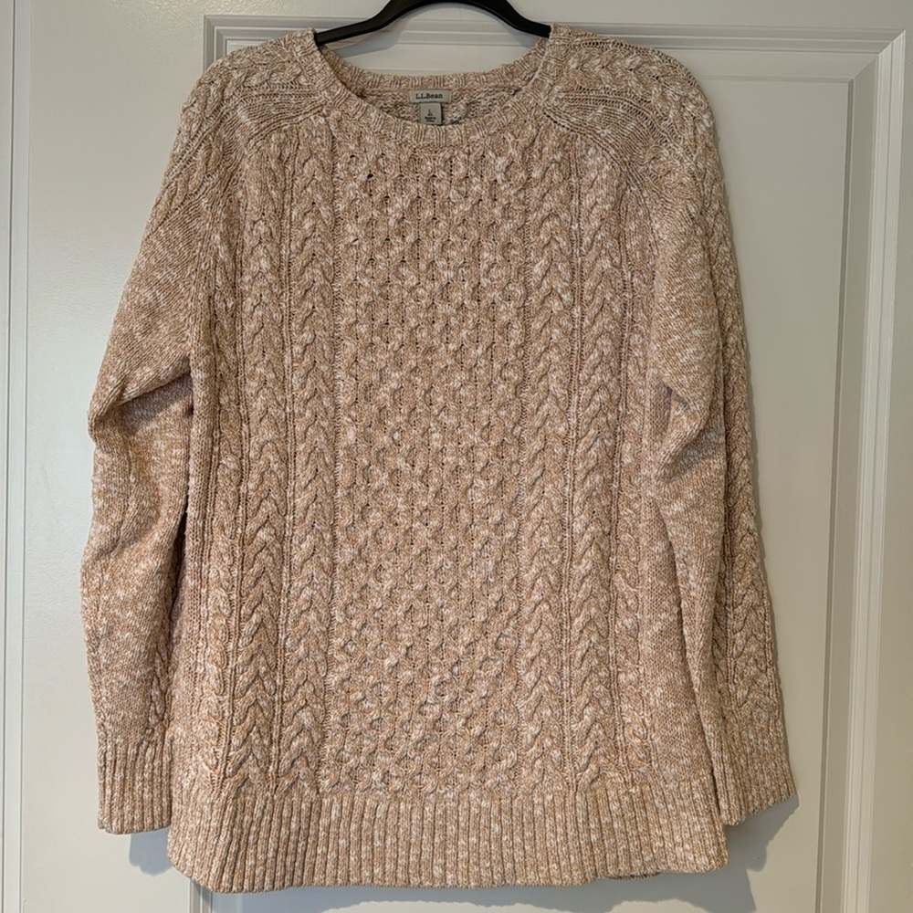L.L. Bean Cableknit Sweater